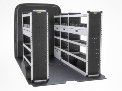 Van Guard Gold Trade Van Racking Package - Complete Kit for Mercedes Sprinter 2018-Onwards | L2 | H2