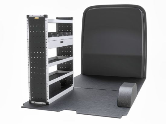 Picture of Van Guard Gold Trade Van Racking Package - Complete Kit for Mercedes Sprinter 2018-Onwards | L2 | H2 | TVR-G-014