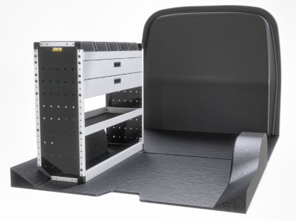 Van Guard Gold Trade Van Racking Package - Nearside for Citroen Dispatch 2016-Onwards | L3 | H1