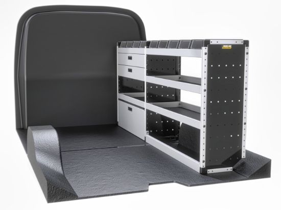 Van Guard Gold Trade Van Racking Package - Offside for Vauxhall Vivaro 2019-Onwards | L2 | H1