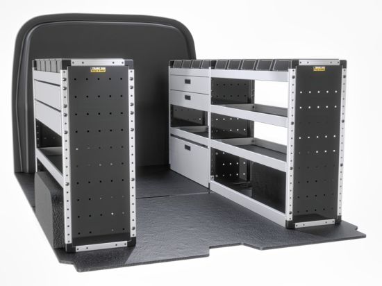 Van Guard Gold Trade Van Racking Package - Complete Kit for Renault Trafic 2014-Onwards | L2 | H1