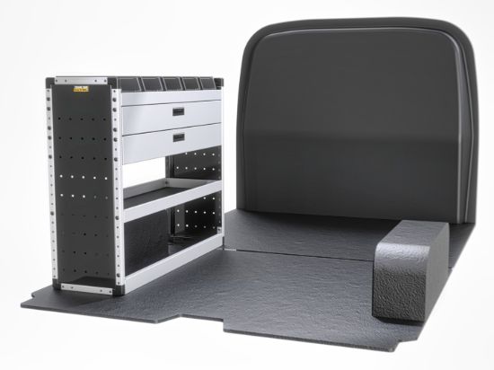 Picture of Van Guard Gold Trade Van Racking Package - Complete Kit for Renault Trafic 2014-Onwards | L2 | H1 | TVR-G-009