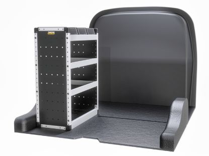 Picture of Van Guard Trade Van Racking - Silver Package - Passenger Side for Ford Transit Connect 2013-Onwards | L1 | H1 | TVR-S-001-NS