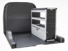 Picture of Van Guard Trade Van Racking - Silver Package - Drivers Side for Vauxhall Combo 2018-Onwards | L2 | H1 | TVR-S-002-OS
