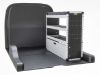 Picture of Van Guard Silver Trade Van Racking Package - Complete Kit for Vauxhall Combo 2018-Onwards | L2 | H1 | TVR-S-002