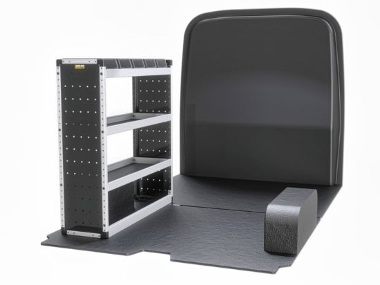 Picture of Van Guard Silver Trade Van Racking Package - Nearside for Ford Transit Custom 2013-2023 | L2 | H2 | TVR-S-004-NS