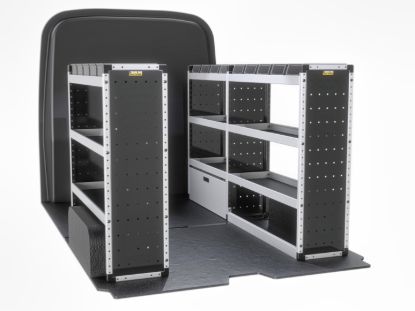 Van Guard Silver Trade Van Racking Package - Complete Kit for Ford Transit Custom 2013-2023 | L2 | H2