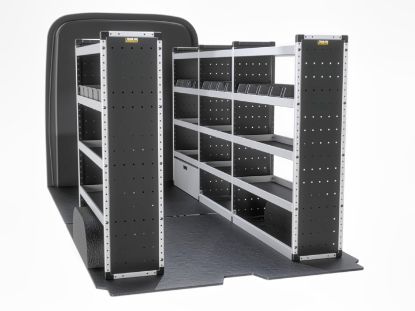 Picture of Van Guard Trade Van Racking - Silver Package - Full Kit for Vauxhall Movano 2022-Onwards | L3 | H2 | TVR-S-007