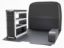 Picture of Van Guard Trade Van Racking - Silver Package - Passenger Side for Ford Transit Custom 2013-2023 | L1 | H1 | TVR-S-008-NS