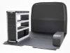 Picture of Van Guard Silver Trade Van Racking Package - Nearside for Renault Trafic 2014-Onwards | L1 | H1 | TVR-S-008-NS