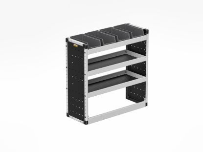 Picture of Van Guard Silver Trade Van Racking Package - Complete Kit for Ford Transit Custom 2013-2023 | L1 | H1 | TVR-S-008