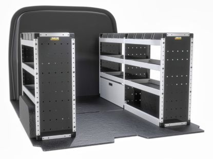 Van Guard Silver Trade Van Racking Package - Complete Kit for Renault Trafic 2014-Onwards | L1 | H1