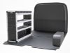 Picture of Van Guard Trade Van Racking - Silver Package - Passenger Side for Ford Transit Custom 2013-2023 | L2 | H1 | TVR-S-009-NS