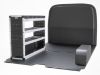 Picture of Van Guard Silver Trade Van Racking Package - Nearside for Ford Transit Custom 2013-2023 | L2 | H1 | TVR-S-009-NS