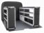 Van Guard Silver Trade Van Racking Package - Complete Kit for Ford Transit Custom 2013-2023 | L2 | H1