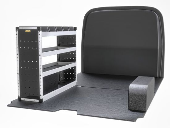 Picture of Van Guard Silver Trade Van Racking Package - Complete Kit for Renault Trafic 2014-Onwards | L2 | H1 | TVR-S-009