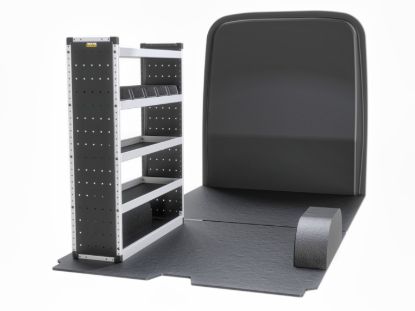 Van Guard Silver Trade Van Racking Package - Nearside for Mercedes Sprinter 2018-Onwards | L2 | H2