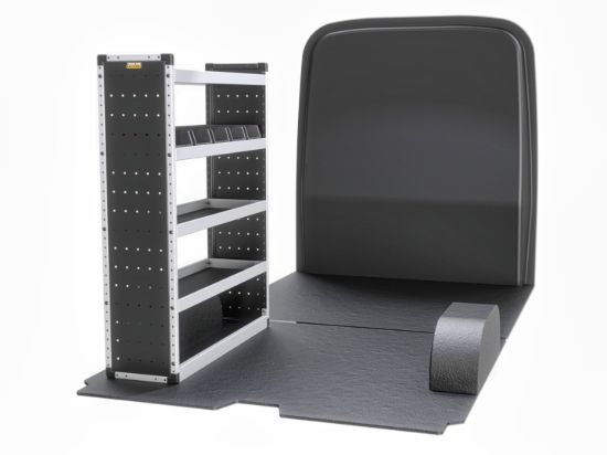 Van Guard Silver Trade Van Racking Package - Nearside for Mercedes Sprinter 2018-Onwards | L2 | H2