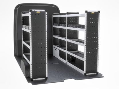 Van Guard Silver Trade Van Racking Package - Complete Kit for Mercedes Sprinter 2018-Onwards | L2 | H2