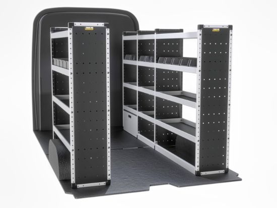 Van Guard Silver Trade Van Racking Package - Complete Kit for Mercedes Sprinter 2018-Onwards | L2 | H2