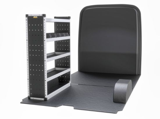 Picture of Van Guard Silver Trade Van Racking Package - Complete Kit for Mercedes Sprinter 2018-Onwards | L2 | H2 | TVR-S-014