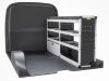Picture of Van Guard Silver Trade Van Racking Package - Offside for Citroen Dispatch 2016-Onwards | L2 | H1 | TVR-S-018-OS