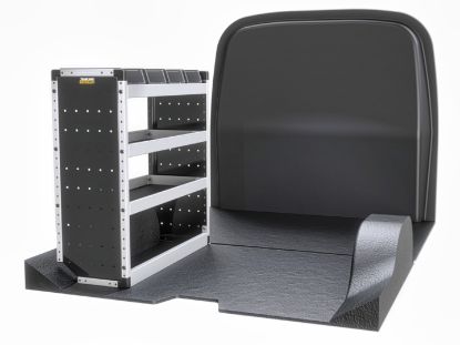 Picture of Van Guard Silver Trade Van Racking Package - Complete Kit for Citroen Dispatch 2016-Onwards | L2 | H1 | TVR-S-018