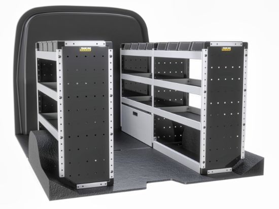 Picture of Van Guard Trade Van Racking - Silver Package - Full Kit for Vauxhall Vivaro 2019-Onwards | L1 | H1 | TVR-S-018