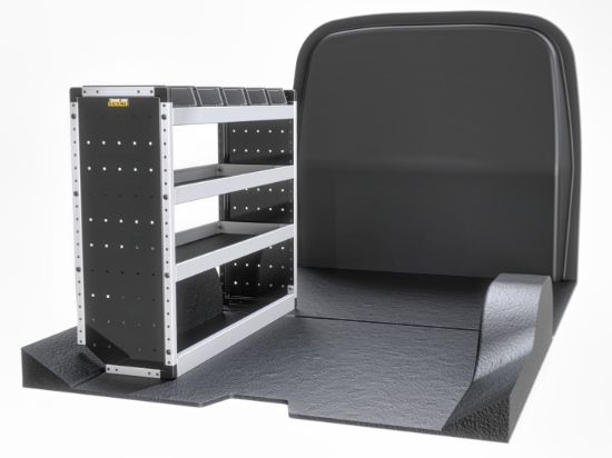 Van Guard Silver Trade Van Racking Package - Nearside for Vauxhall Vivaro 2019-Onwards | L2 | H1