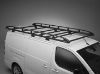 Picture of Rhino KammRack Black Roof Rack 2.8m long x 1.6m wide - Fixed and T-Track for Mercedes Sprinter 2006-2018 | L1 | H2 | Twin Rear Doors | B518