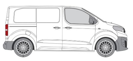 Picture for category Citroen Dispatch 2016-Onwards Window Inserts