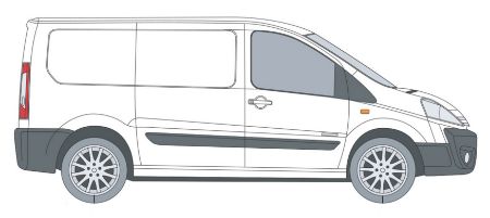 Picture for category Fiat Scudo 2007-2016 Window Inserts