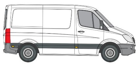 Picture for category Mercedes Sprinter 2006-2018 Van Rear Steps