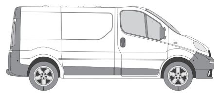 Picture for category Nissan Primastar 2002-2014 Van Rear Steps