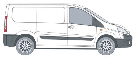 Picture for category Peugeot Expert 2007-2016 Van Rear Steps