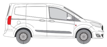 Picture for category Ford Transit Courier 2014-2023  Window Inserts