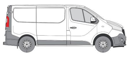 Picture for category Nissan Primastar 2022-Onwards Window Inserts