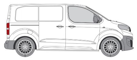 Picture for category Peugeot Expert 2016-Onwards Window Inserts