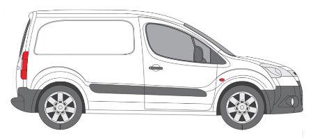 Picture for category Peugeot Partner 2008-2018 Window Inserts