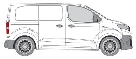 Picture for category Toyota ProAce 2016-Onwards Window Inserts