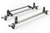 Picture of Van Guard 2 UltiBar+ Roof Bars with Roller Bundle for Nissan NV200 2009-2021 | L1 | H1 | Twin Rear Doors | VG282-2#VGR-03