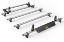 Picture of Van Guard 4 UltiBar+ Roof Bars with Roller Bundle for Nissan NV300 2016-Onwards | L1, L2 | H1 | Twin Rear Doors | VG315-4#VGR-01