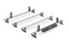 Picture of Van Guard 4 UltiBar+ Roof Bars with Roller Bundle for Nissan Primastar 2022-Onwards |  L1, L2 | H1 | Twin Rear Doors | VG315-4#VGR-01