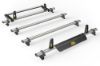 Picture of Van Guard 4 UltiBar+ Roof Bars with Roller Bundle for Nissan Primastar 2022-Onwards | L1, L2 | H1 | Tailgate | VG315-4#VGR-30
