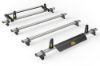 Picture of Van Guard 4 UltiBar+ Roof Bars with Roller Bundle for Nissan Primastar 2022-Onwards |  L1, L2 | H1 | Tailgate | VG315-4#VGR-30