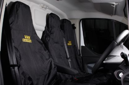 Picture of Van Guard Universal Single + Double Seat Cover in Black | VGSC231-BLACK