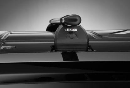 Picture of Rhino 2 KammBar Fleet Steel Roof Bars and 4 free load stops for Toyota Proace City 2020-Onwards | L1 | H1 | GB2FL