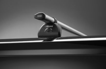 Picture of Rhino 2 KammBar Fleet Steel Roof Bars and 4 free load stops for Volkswagen Crafter 2006-2017 | L2 | H1 | Twin Rear Doors | MC2FL