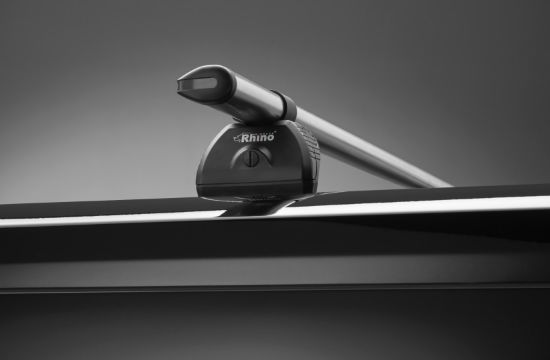 Picture of Rhino 4 KammBar Fleet Steel Roof Bars and 4 free load stops for Vauxhall Movano 2010-2021 | L1 | H2 | Twin Rear Doors | QA4FL