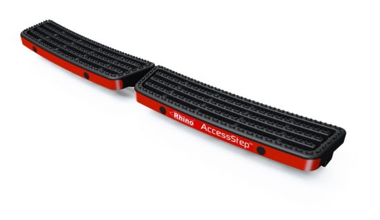 Rhino AccessStep Twin - black - with reversing sensors for Renault Master 2010-2024 | L1 | H2 | Twin Rear Doors